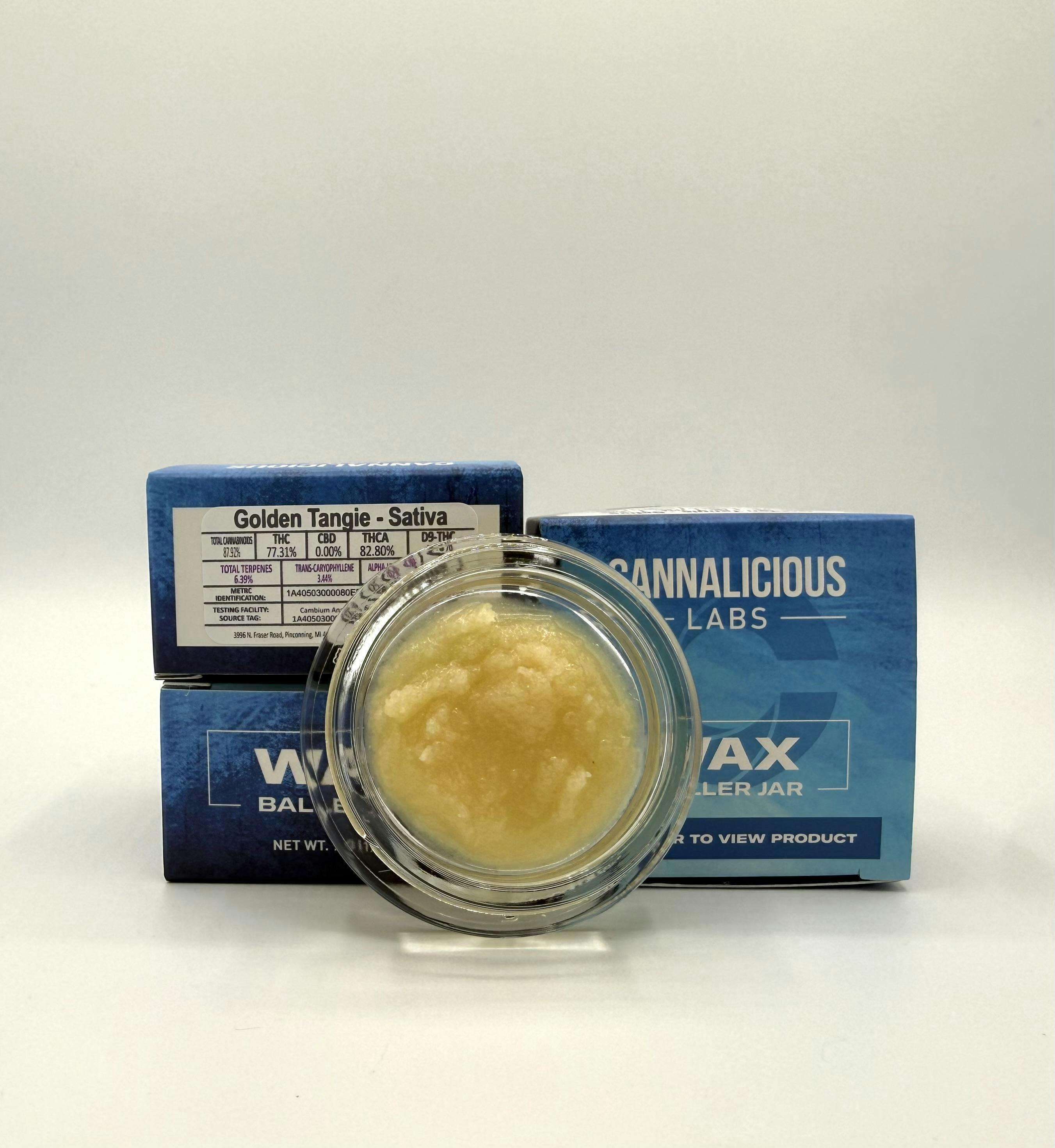 Cannalicious - 7g Baller Jar - Golden Tangie