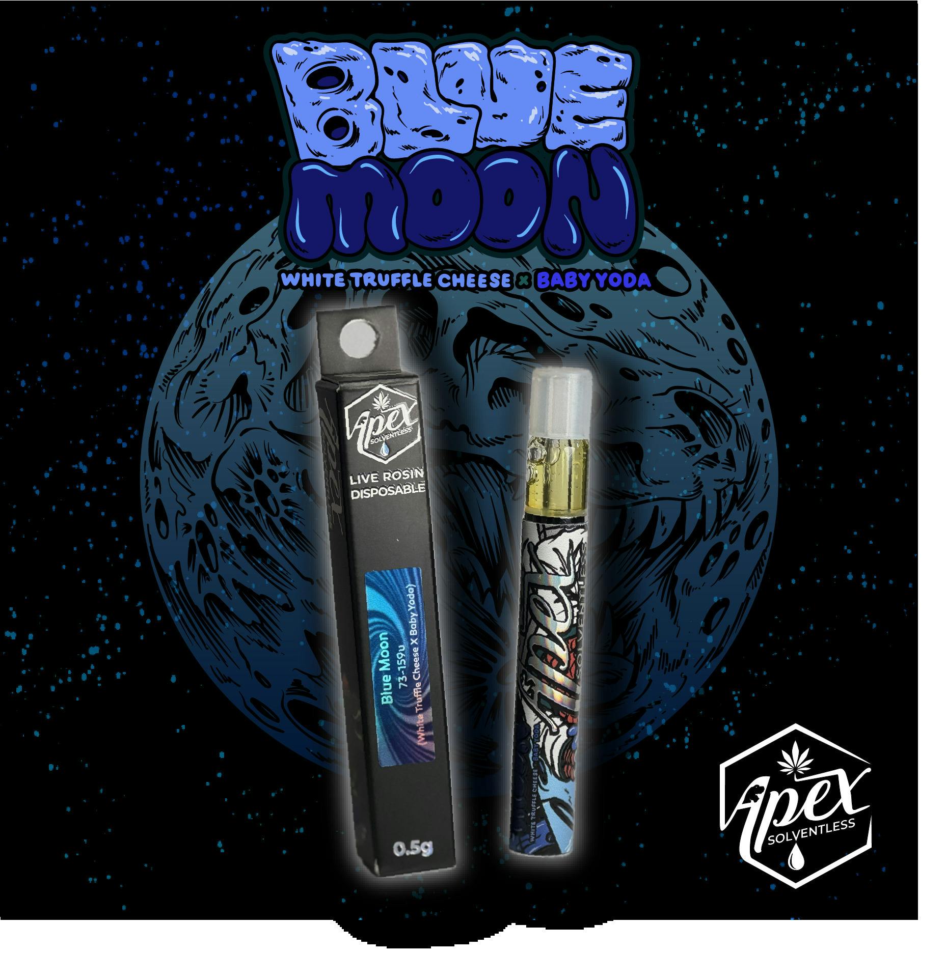 Apex - .5g Hash Rosin Disposable - Blue Moon