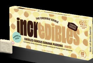 Swirled Famous Banana Pudding Chocolate Bar 100mg (10-Pack | 10mg Each)