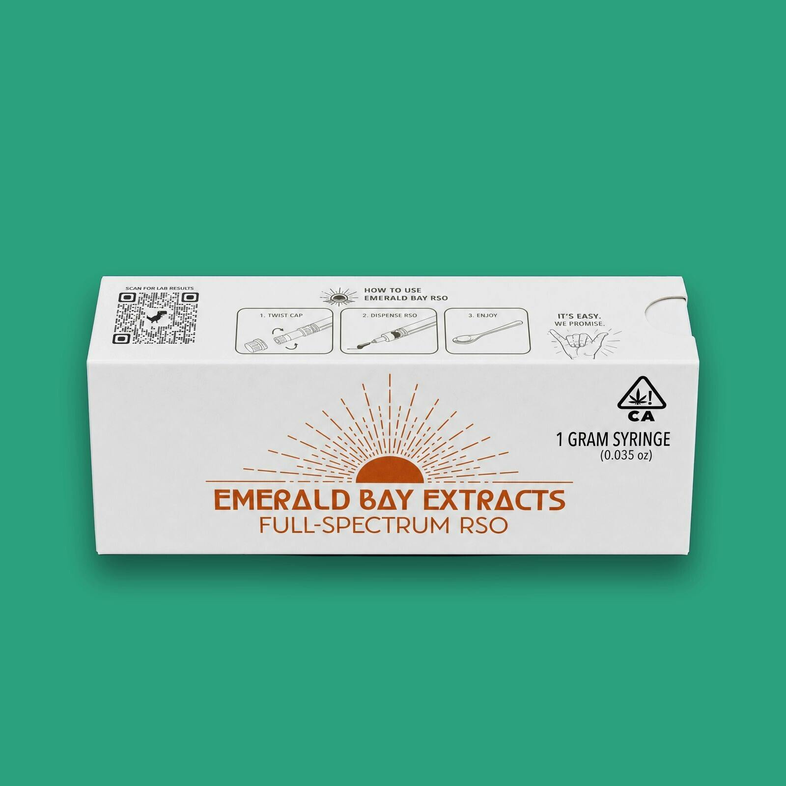Emerald Bay - CBG Tincture - Syringe - White CBG - 1000mg