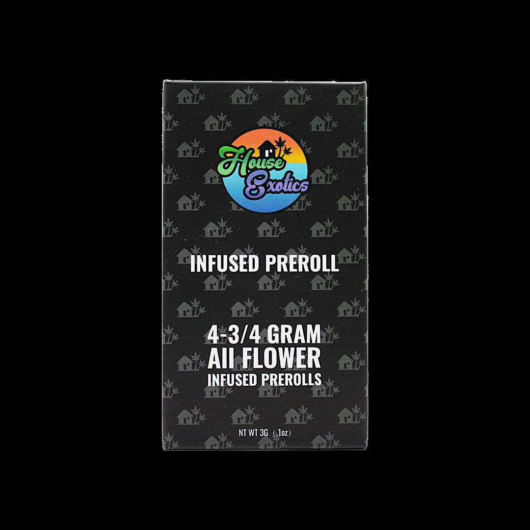 House Exotics · Diamond Infused Prerolls 4pk