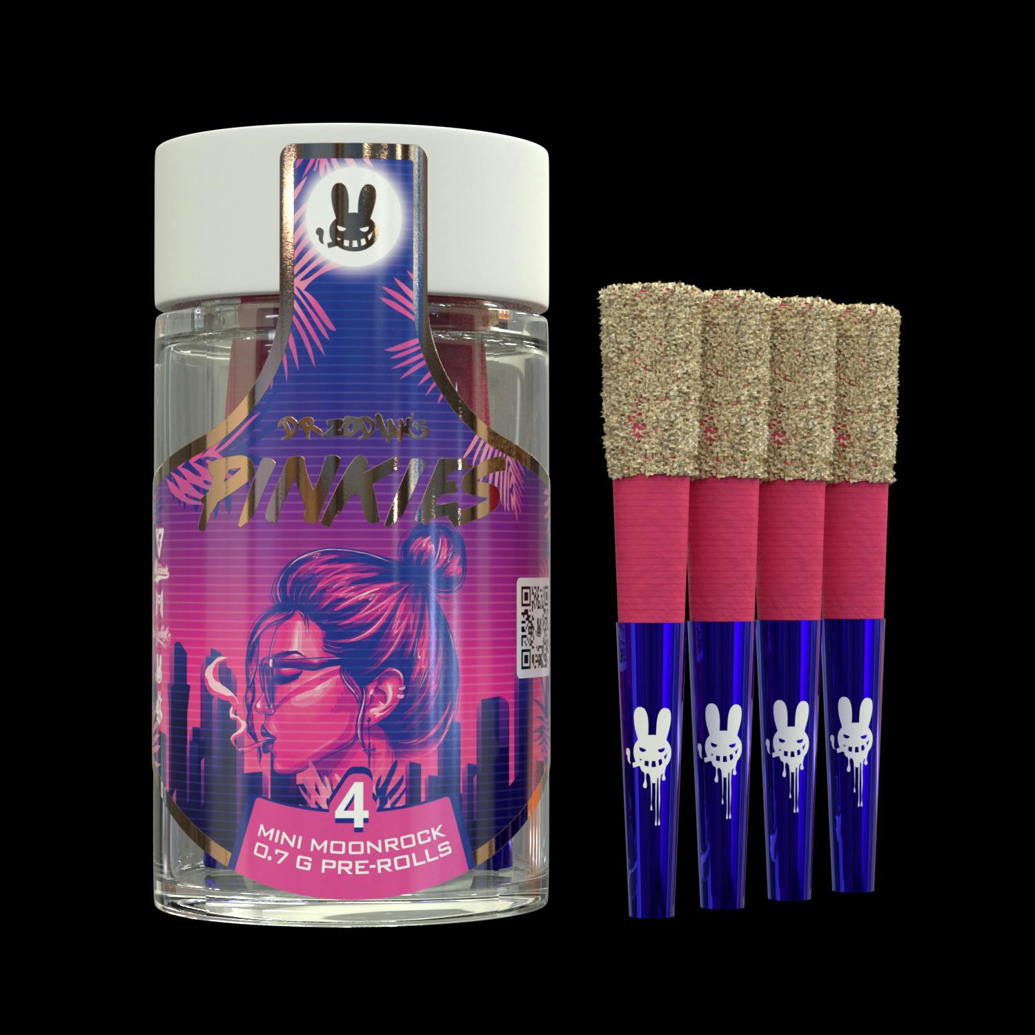 Dr. Zodiak's Moonrock · Infused Mini Pre-Rolls 4pk