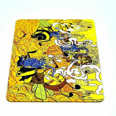 Silicone Dab Mat - 8" x 6" - Buzzed Bee
