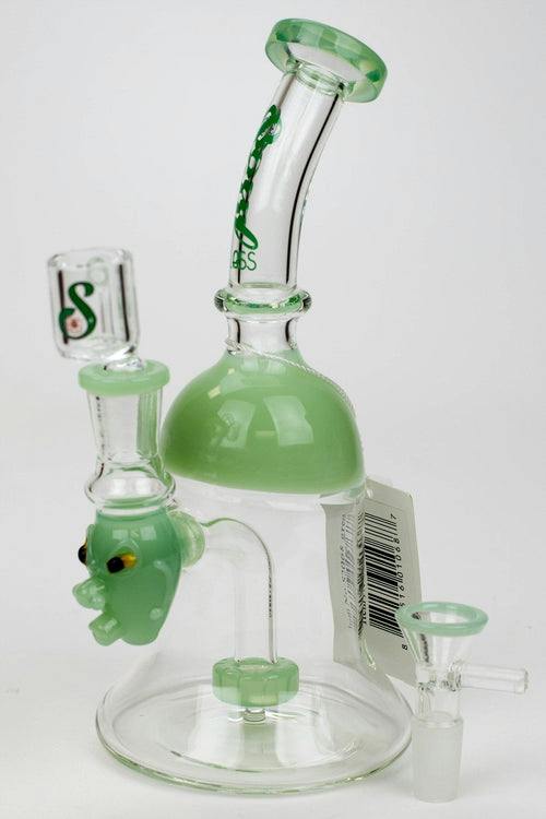 2-in-1 Shower Head Diffuser Bong - 8.5" - Green