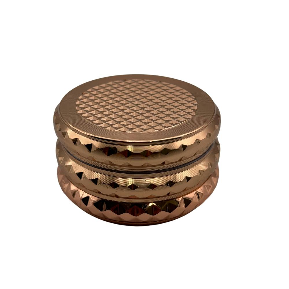 Grinder - Shiny Diamond Press - 3pc - 55mm