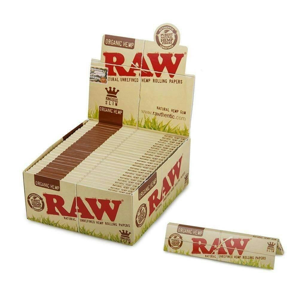 Raw Organic Hemp King Size Slim