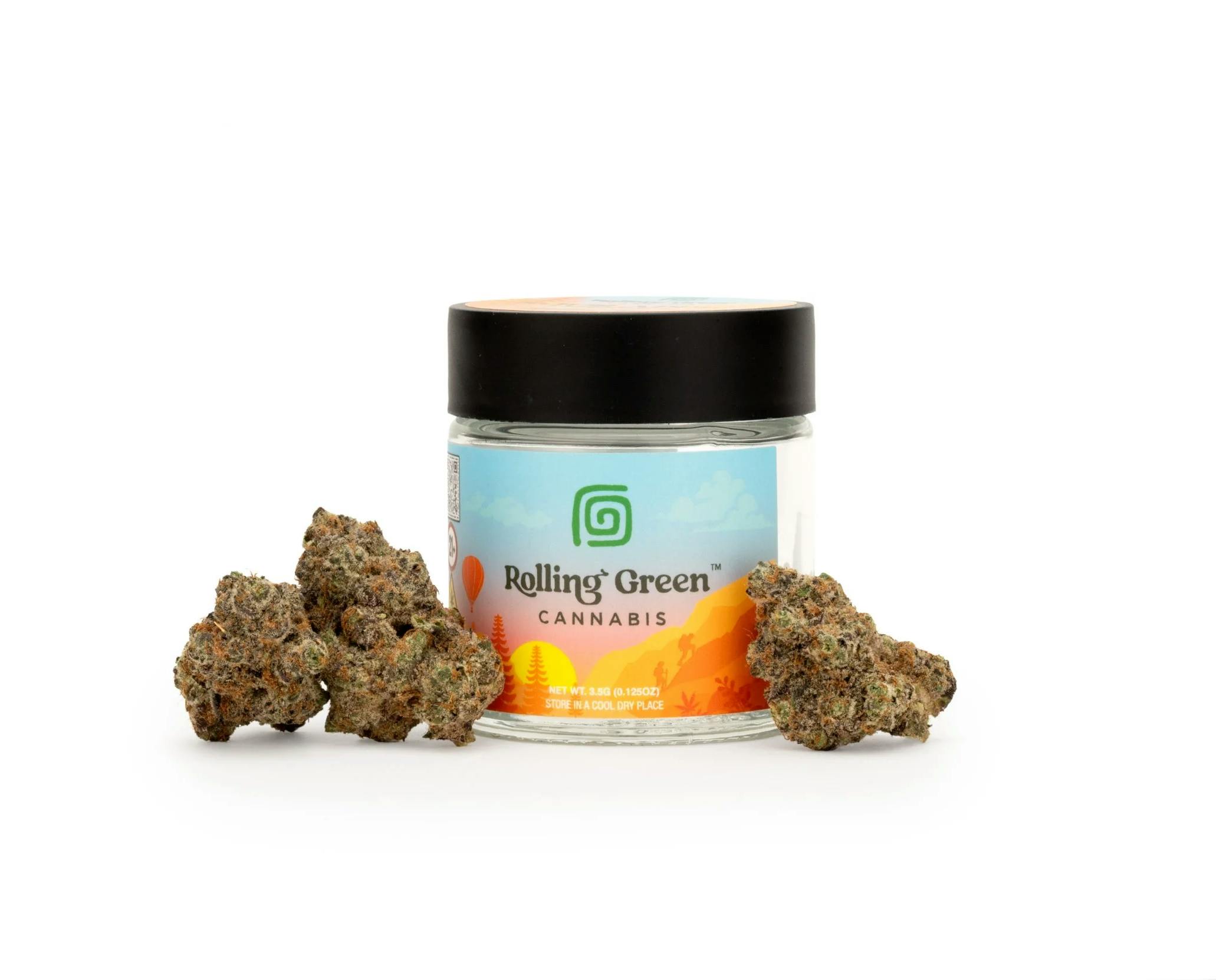 Rolling Green | Flower | Sativa Dominant Hybrid | Lemon Berry
