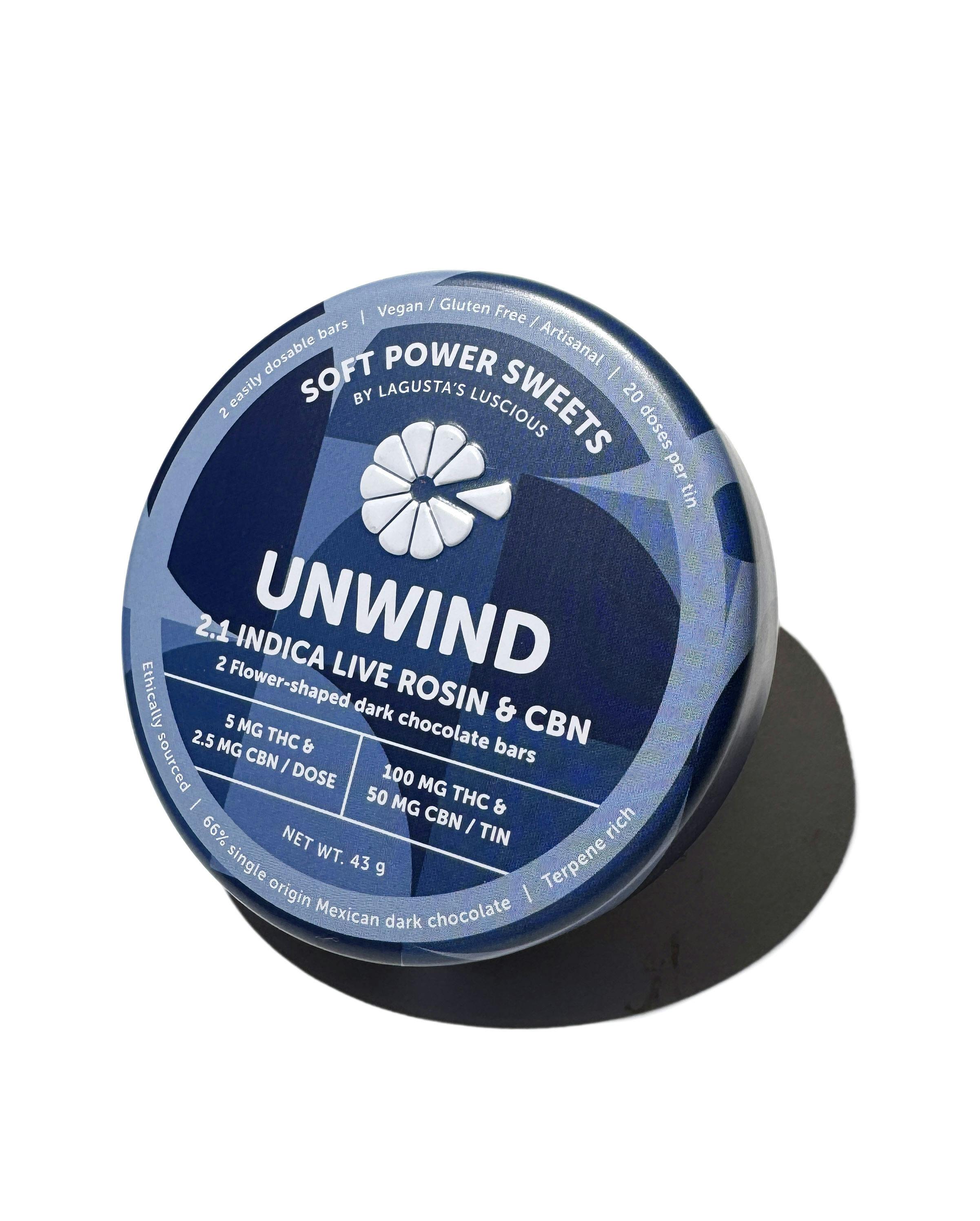 Soft Power Sweets | Edibles | Dark Chocolate Bars | Indica | Unwind