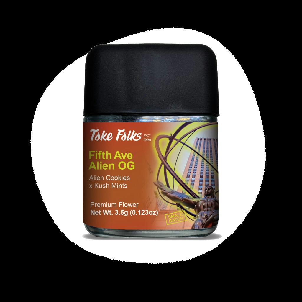 Toke Folks | Flower | Hybrid | Fifth Ave Alien OG