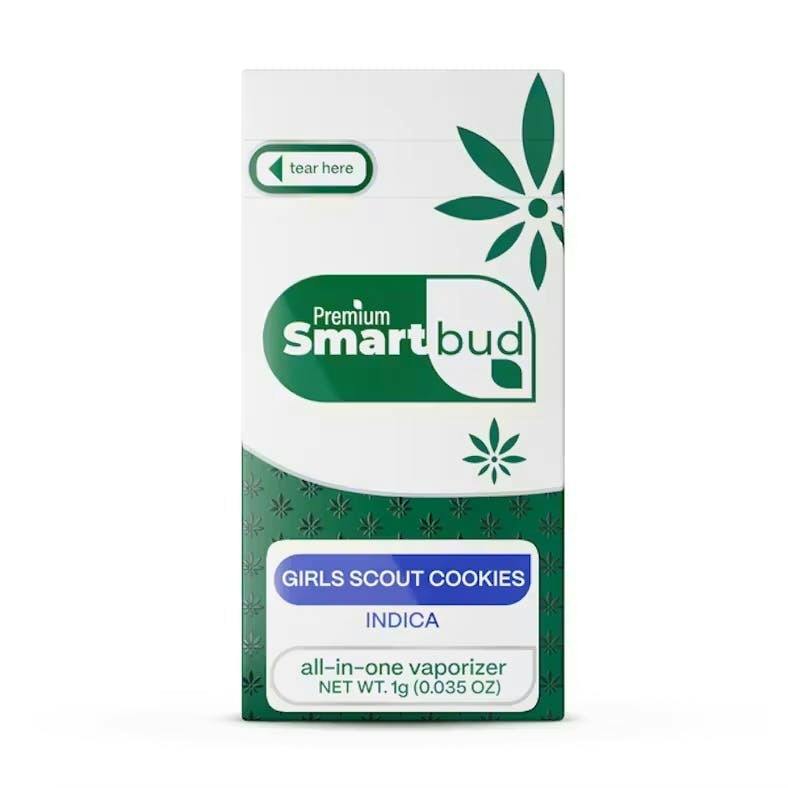Smartbud | Vape AIO | Indica | Girls Scout Cookies at Simply Green