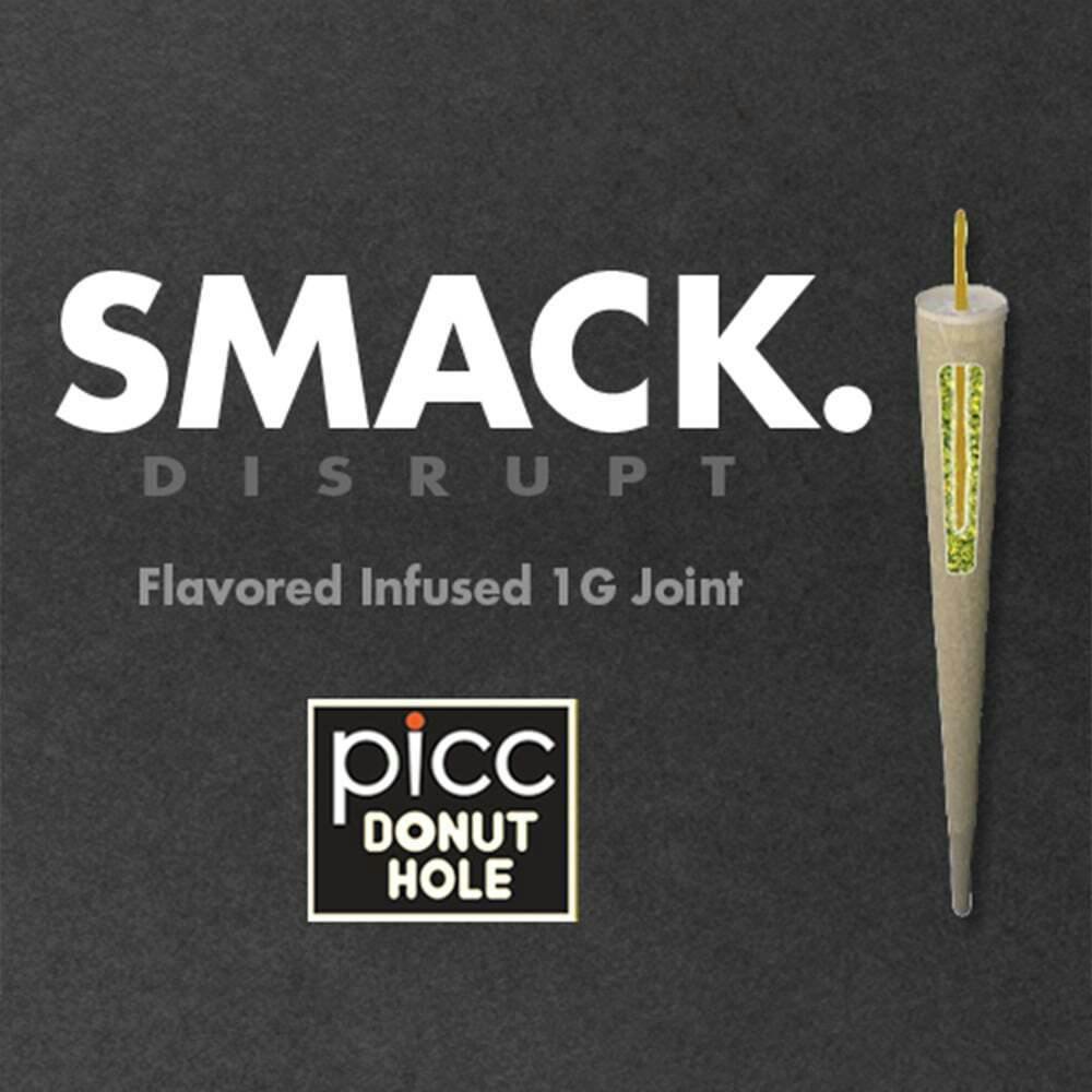 Picc | Preroll | Smack Infused Donut Hole | Indica | Lemon Pound Cake at Simply Green