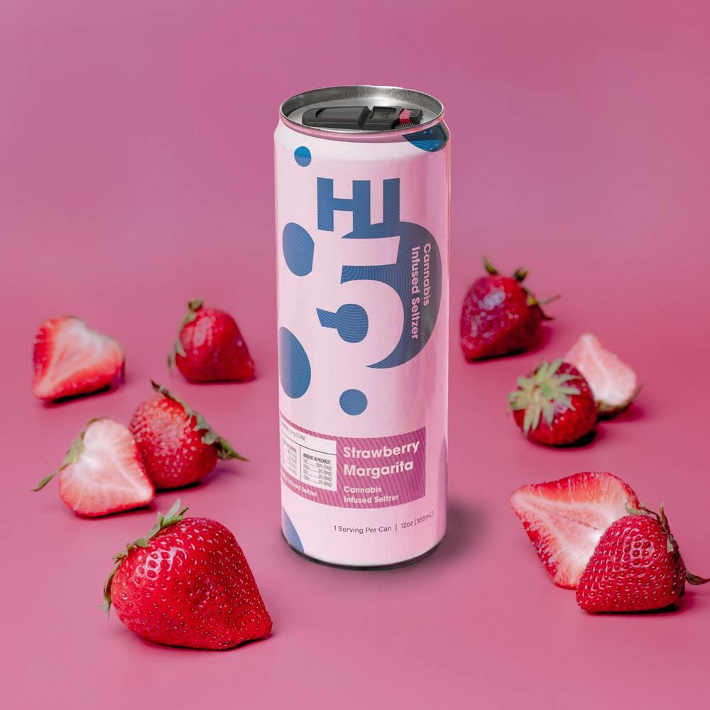 Strawberry Margarita Seltzer 4pk | Hi5 |