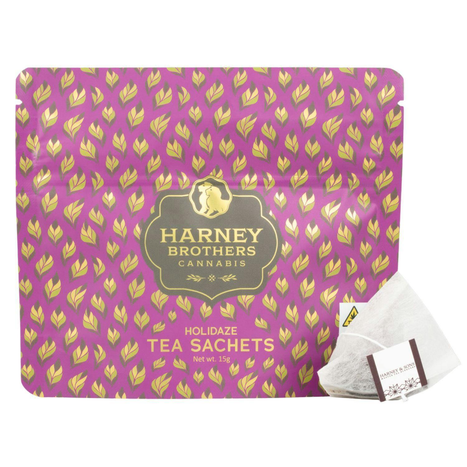 Harney Brothers | "Holidaze" Orange & Cinnamon Black Tea Sachets | 5 Pack