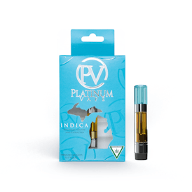 Platinum Vape Grand Daddy Purple (Indica) 510 Thread Cartridge