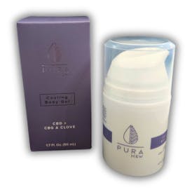 Pura 50ml CBD + CBG & Clove Cooling Body Gel