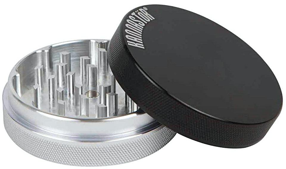 Kannastor - 2.5" Grinder - Silver
