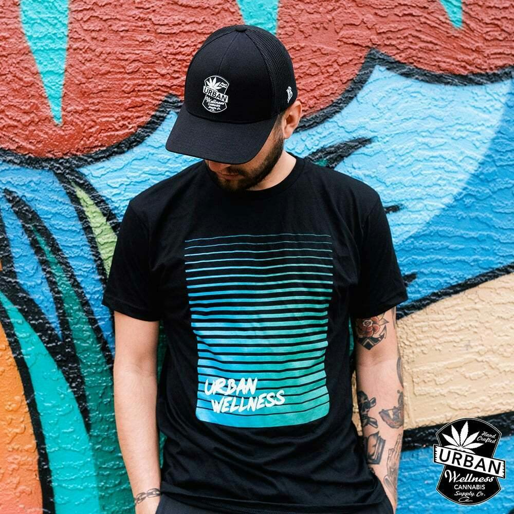 Neon Lines T (S) | Urban Wellness - T-Shirt