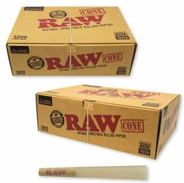 RAW Classic - 1 1/4 Pre Rolled Cones - 6pk