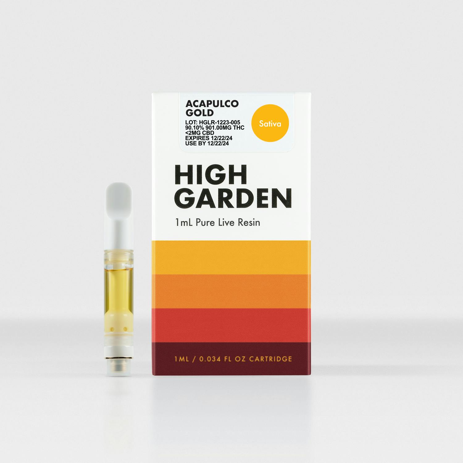 Acapulco Gold - 1g Live Resin 510 Vape