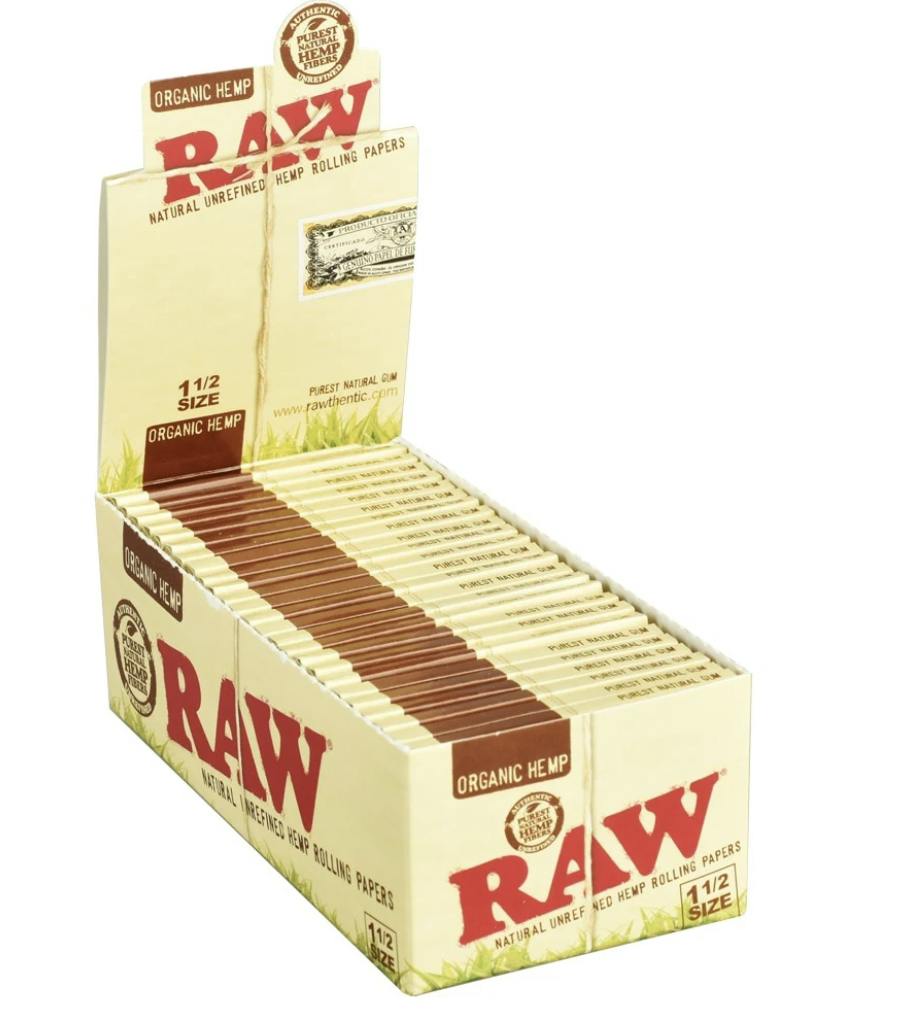 Raw Organic Hemp 1 1/2