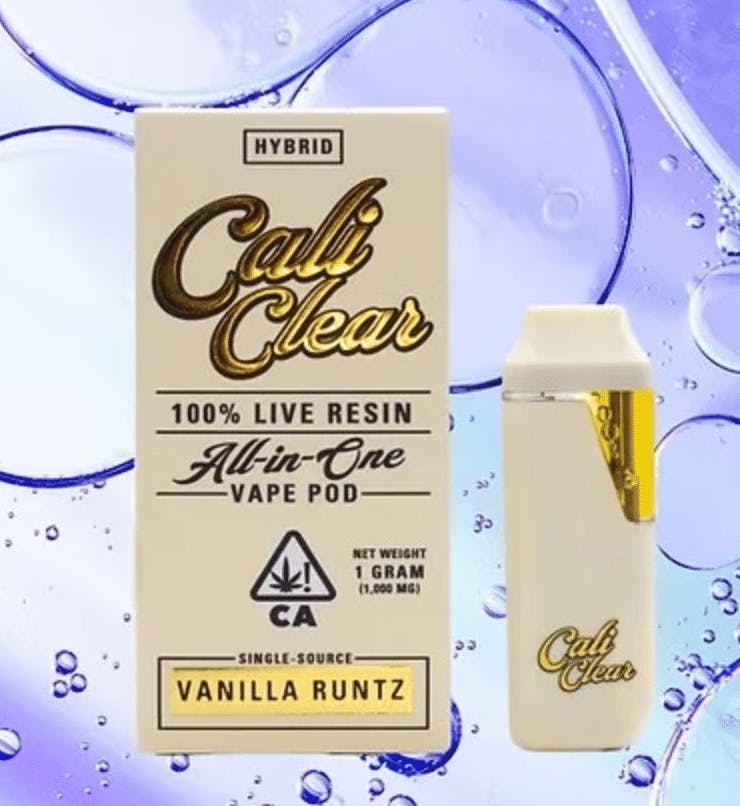 Cali Clear - — - Vanilla Runtz