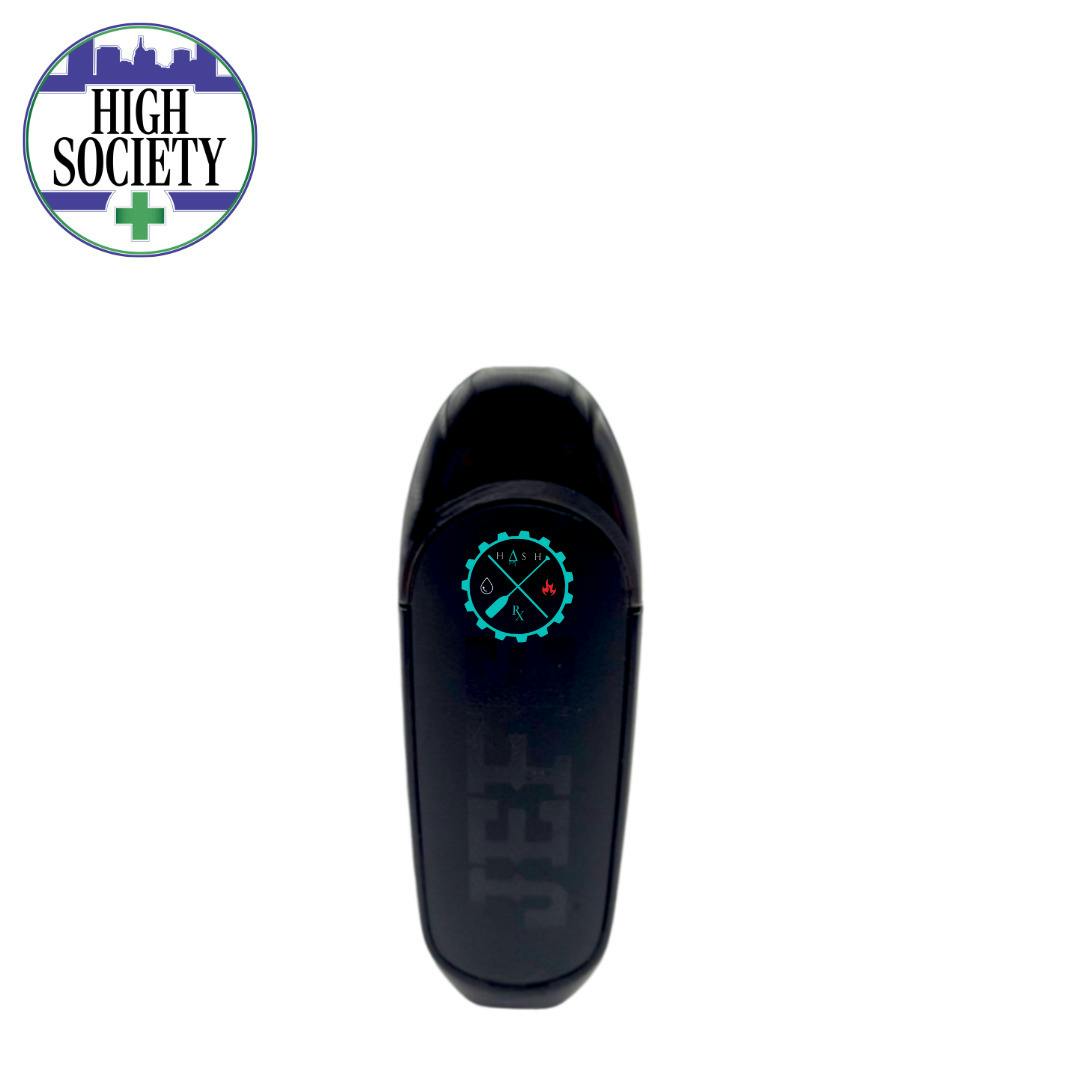 Hash Rx 0.5g Live Hash Rosin Vape - Black Maple