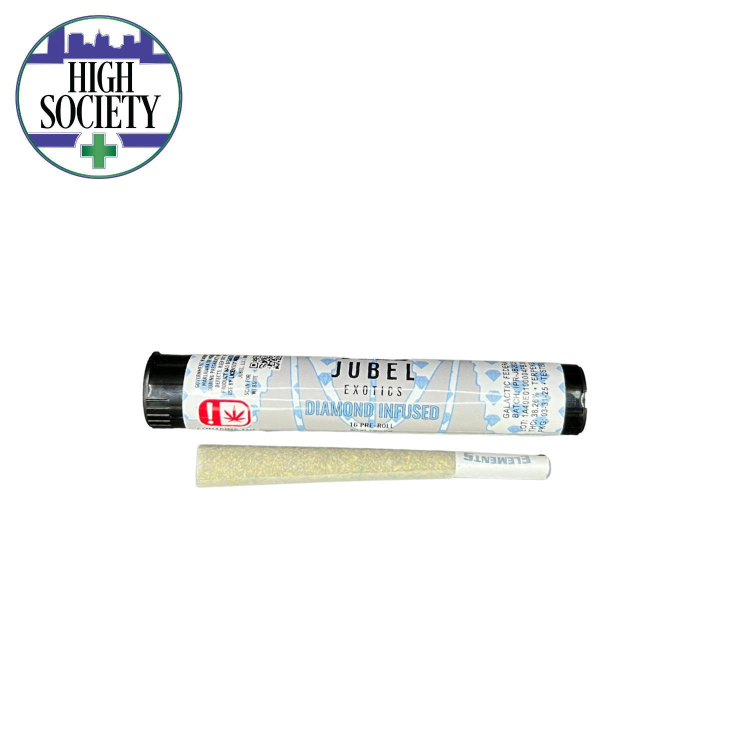 Jubel 5pk Diamond Infused Pre-Rolls - Nuclear Warheadz