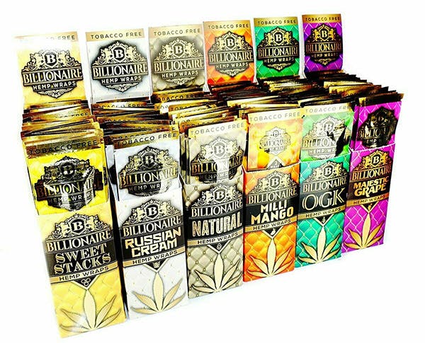 Billionaire | Hemp Wraps | 2pk at HIGHLY Recreational Dispensary (Adult use 21+) - Lewiston