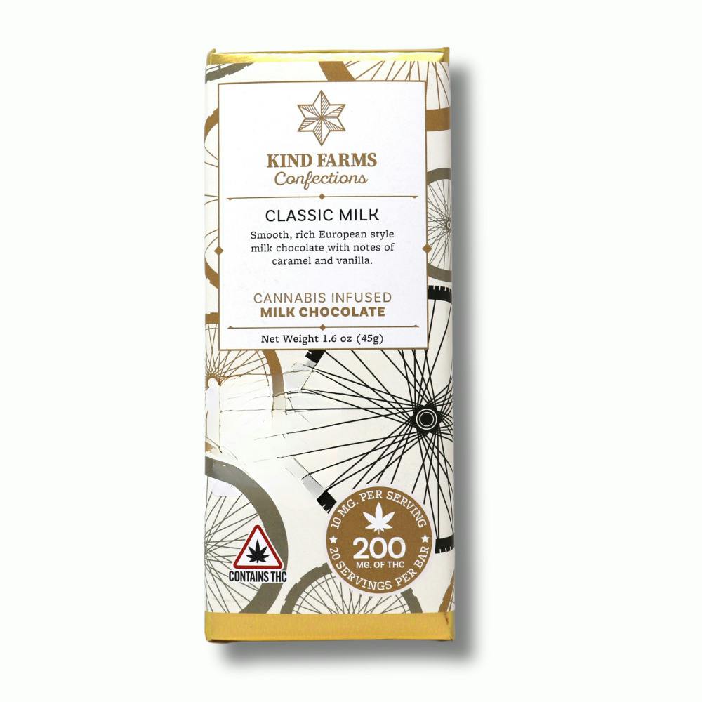 Milk Chocolate Bar | [200mg] | Kind Farms