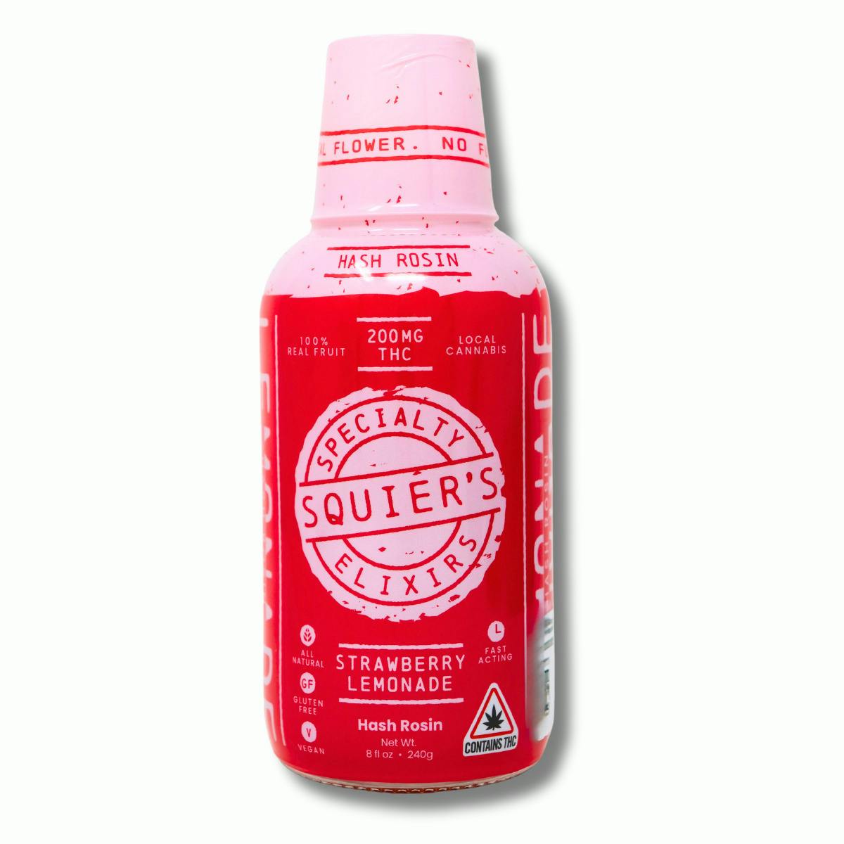 Strawberry Lemonade | Ready To Drink | [200 mg] | Squier's