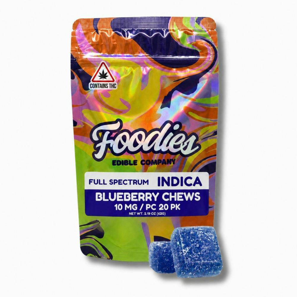 Blueberry Gummies (Indica) | [10mg] 20pk | Foodies