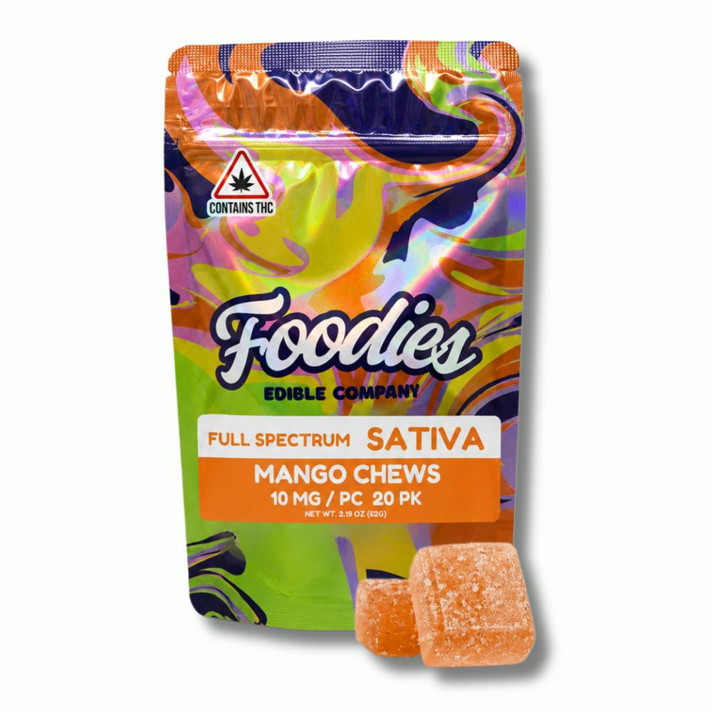 Mango Gummies (Sativa) | [10mg] 20pk | Foodies
