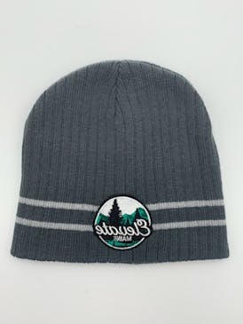 Gray Stripped Beanie