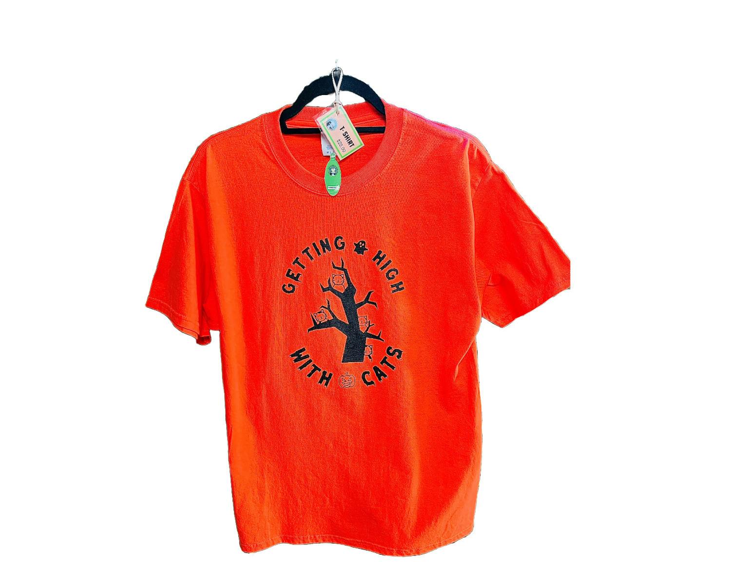 High with cats - T- shirt