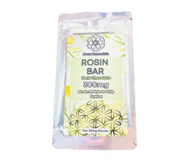 300mg Rainbow Chip Rosin Bar - Dark Chocolate Indica