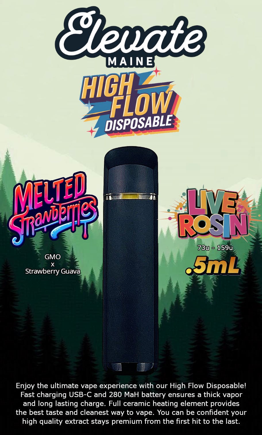 Elevate Maine - S. Portland Vape Pens | Order Online