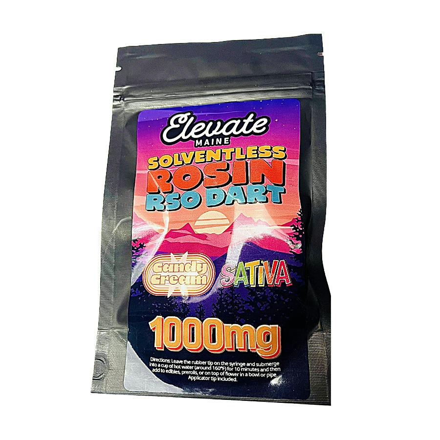 1mL Solventless Rosin RSO Dart - Candy Cream Sativa