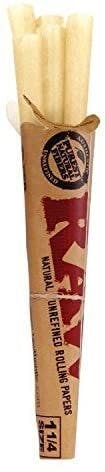 RAW Rolling Papers Raw 1 1/4" Cone 6pk Rolling Papers Each at Green Dragon Dispensary - Stuart