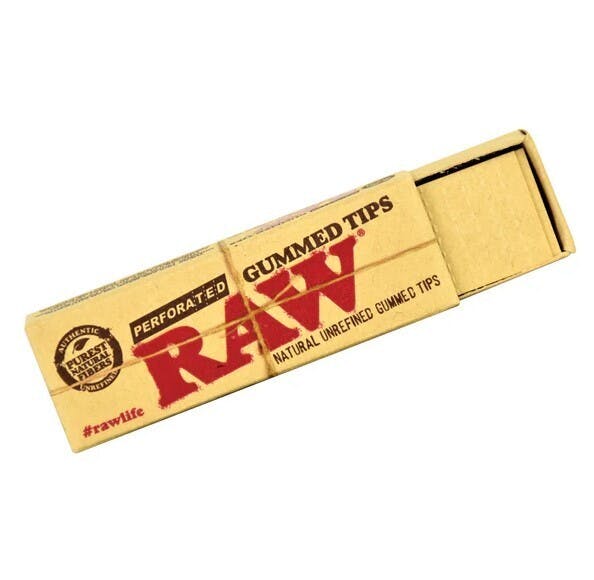 Raw Perforated Gummed Tips