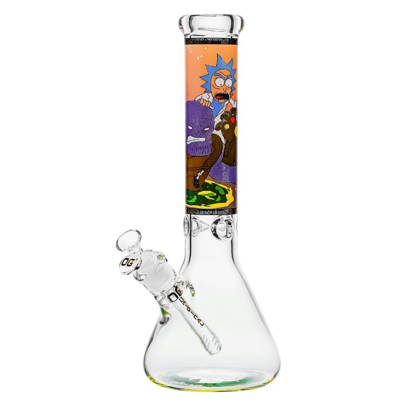 14" 7mm OG Original Parallel Parody Beaker Bong