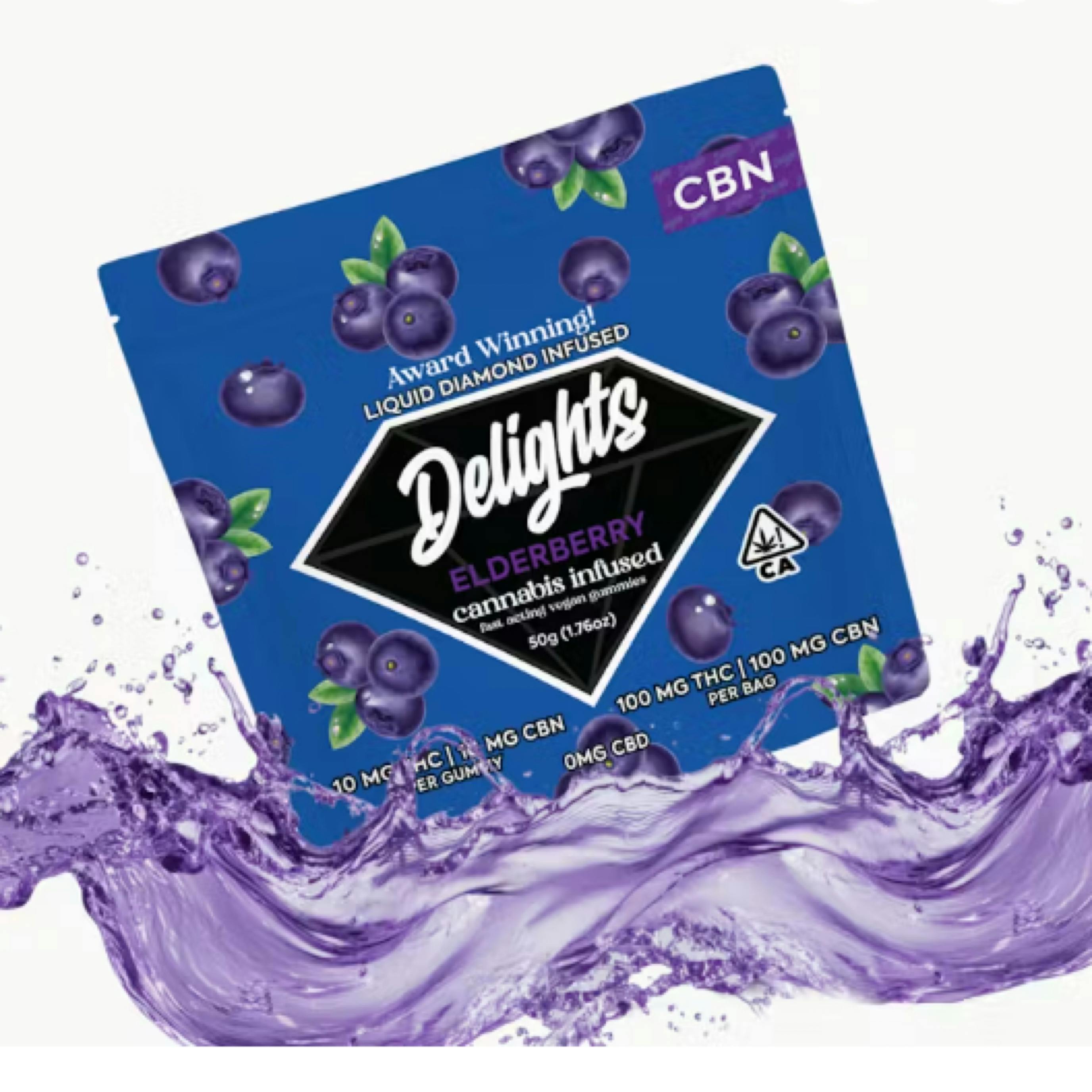Delights Gummies: Elderberry Delights