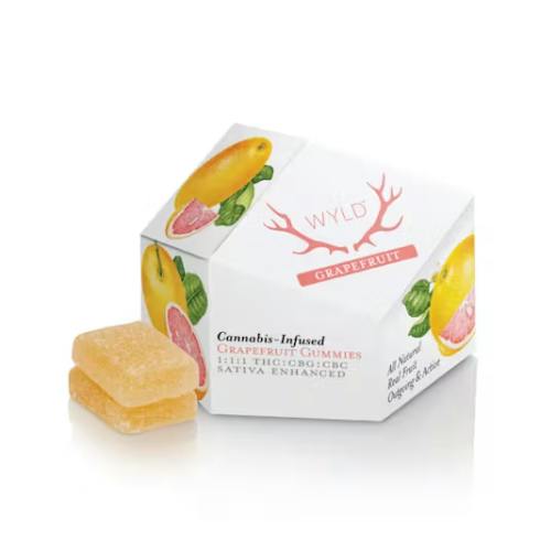 WYLD - Grapefruit: Grapefruit 1:1:1 THC:CBG:CBC - 40 g