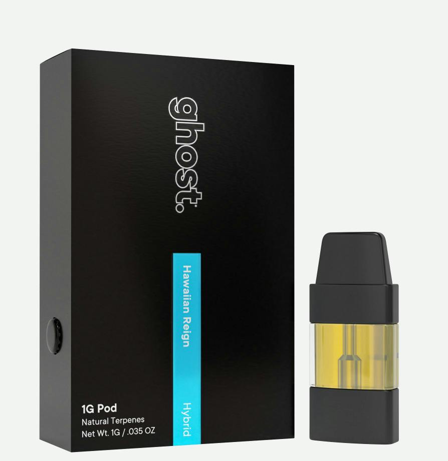 Hawaiian Reign (H) | 1g Cart | Ghost