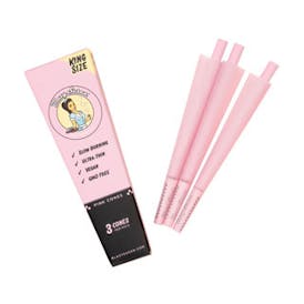 Blazy Susan Pink Paper Cones King Size (3ct)