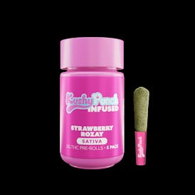 Strawberry Rozay | Infused Mini Pre-Roll Pack 0.5g (5ct)