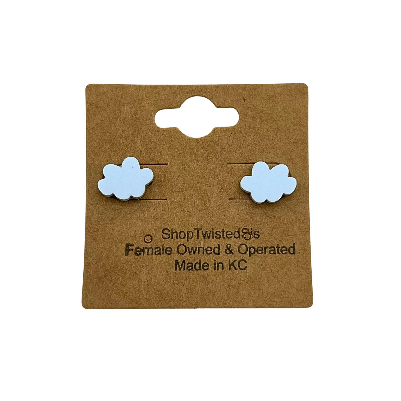 Clouds | Stud Earrings