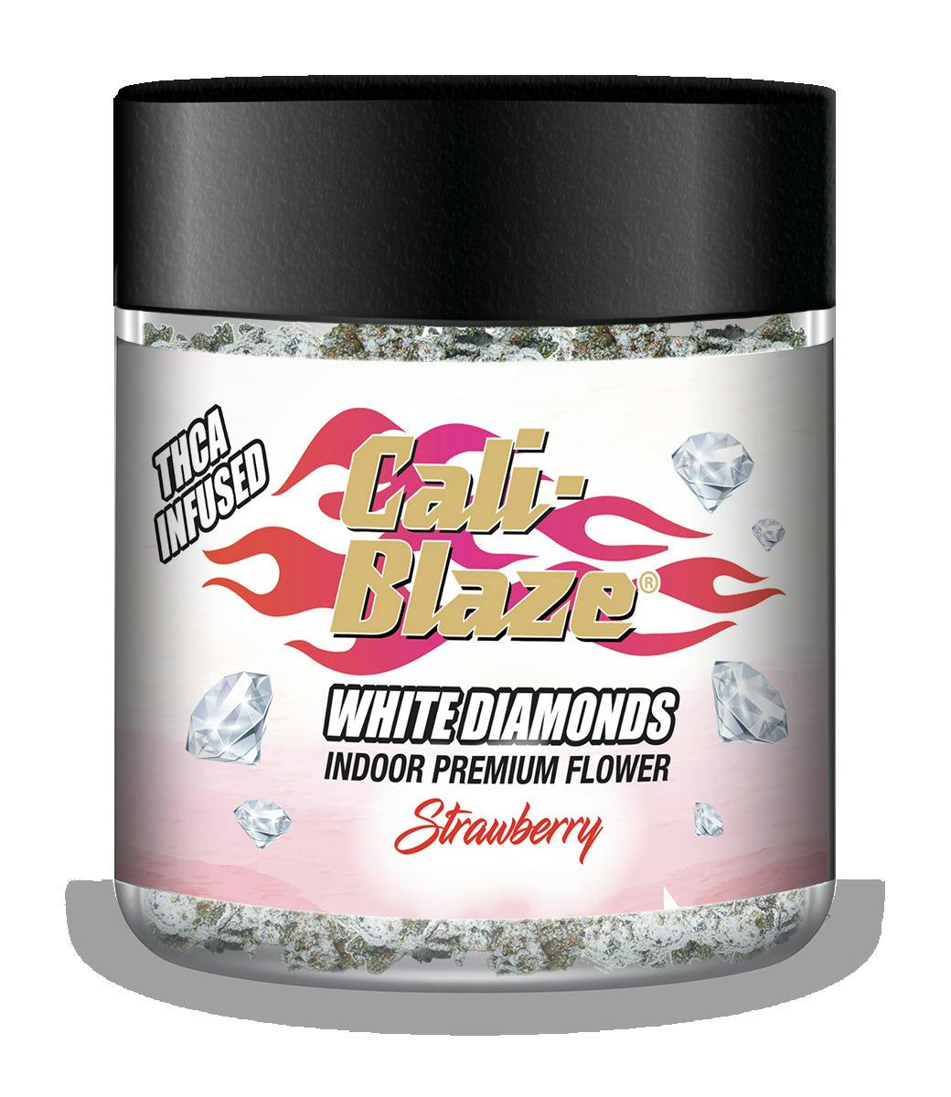 Strawberry | White Diamonds Infused Flower