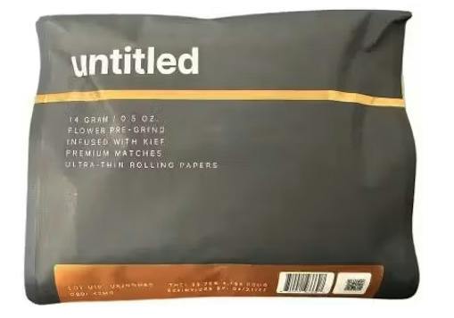 Untitled Greenhouse Pre Ground Flower Infused w/ Kief *14g* - Afghani Kush
