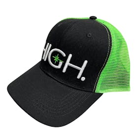 Greenlight High Hat | Black/Neon Green
