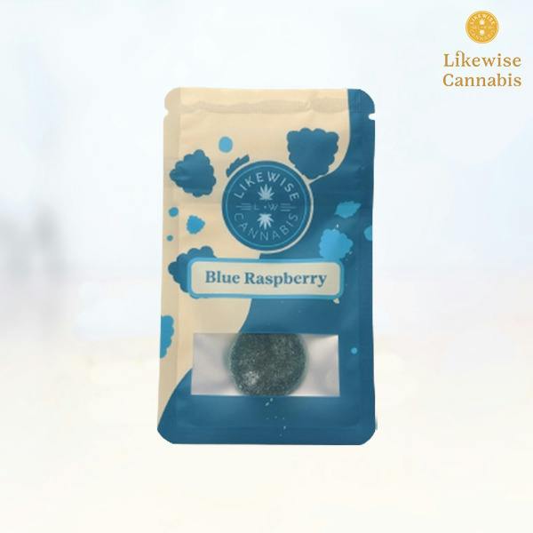 SINGLE 100MG BLUEBERRY COBBLER GUMMY - LIKEWISE